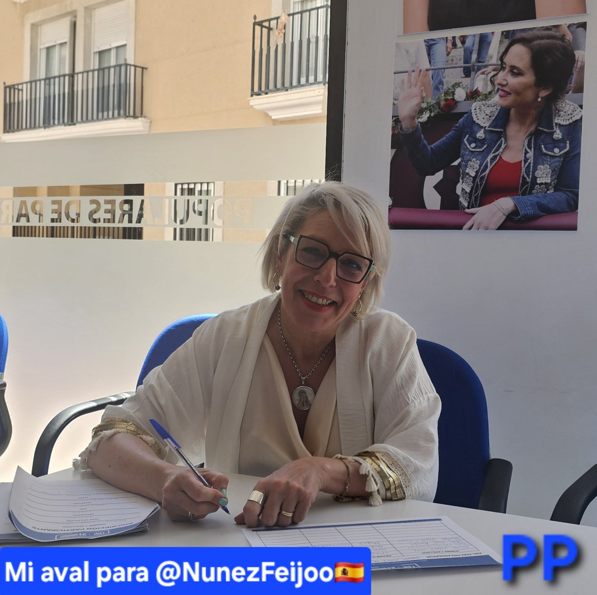 marta_ppparla's tweet photo. En un momento clave para el futuro de España,  mi aval para @NunezFeijoo como presidente del Partido Popular  en el próximo XXI Congreso Nacional. 
 Necesitamos una alternativa seria, responsable y centrada en lo importante.
#Feijóo2025 #CongresoPP #AvalFeijóo https://t.co/6jcrd8UgTf