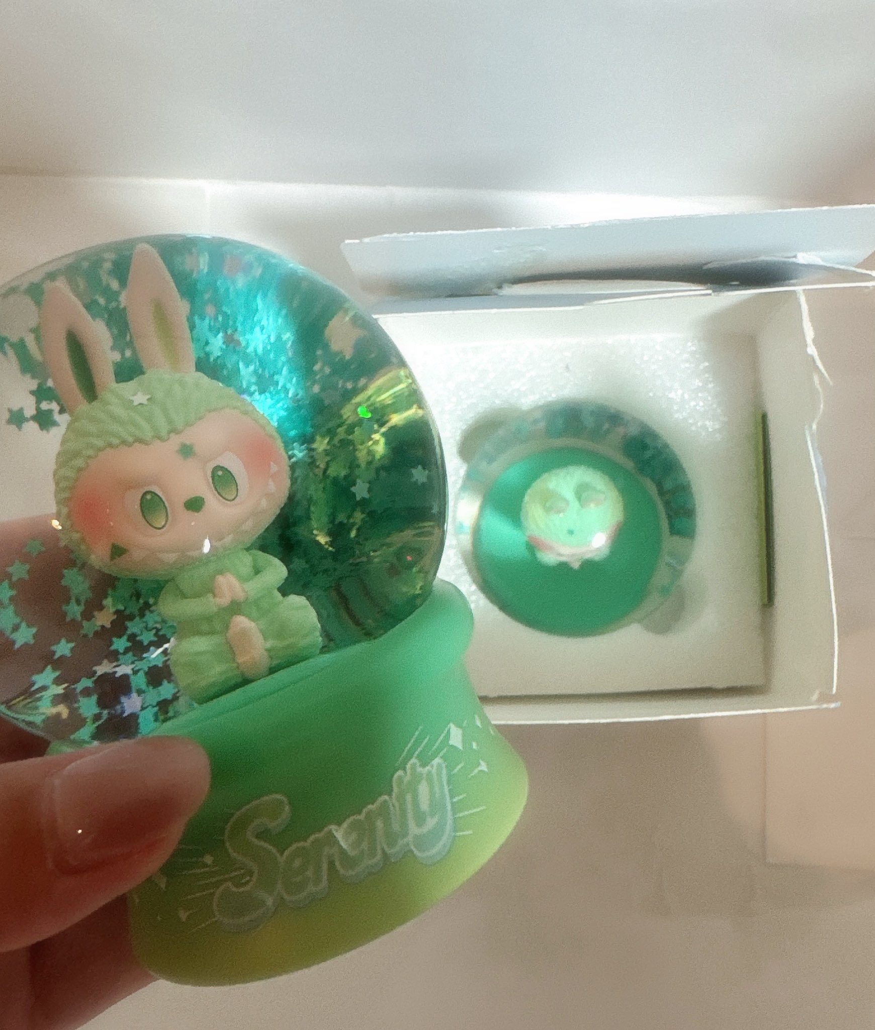 ラブブ スノードーム クリスタルドーム 6種セット 中国国内限定ノベルティ付き キラキラ綺麗でめちゃ可愛いラブブのスノードーム「THE MONSTERS