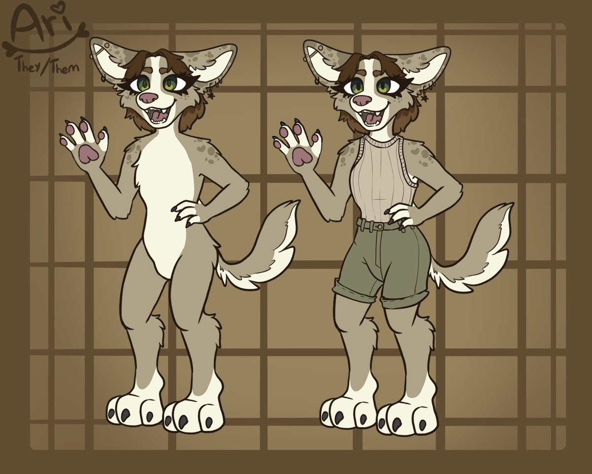 ProjectMango1's tweet image. Say hello to my new sona Ari✨️

#furryartists #furryarwork #furry