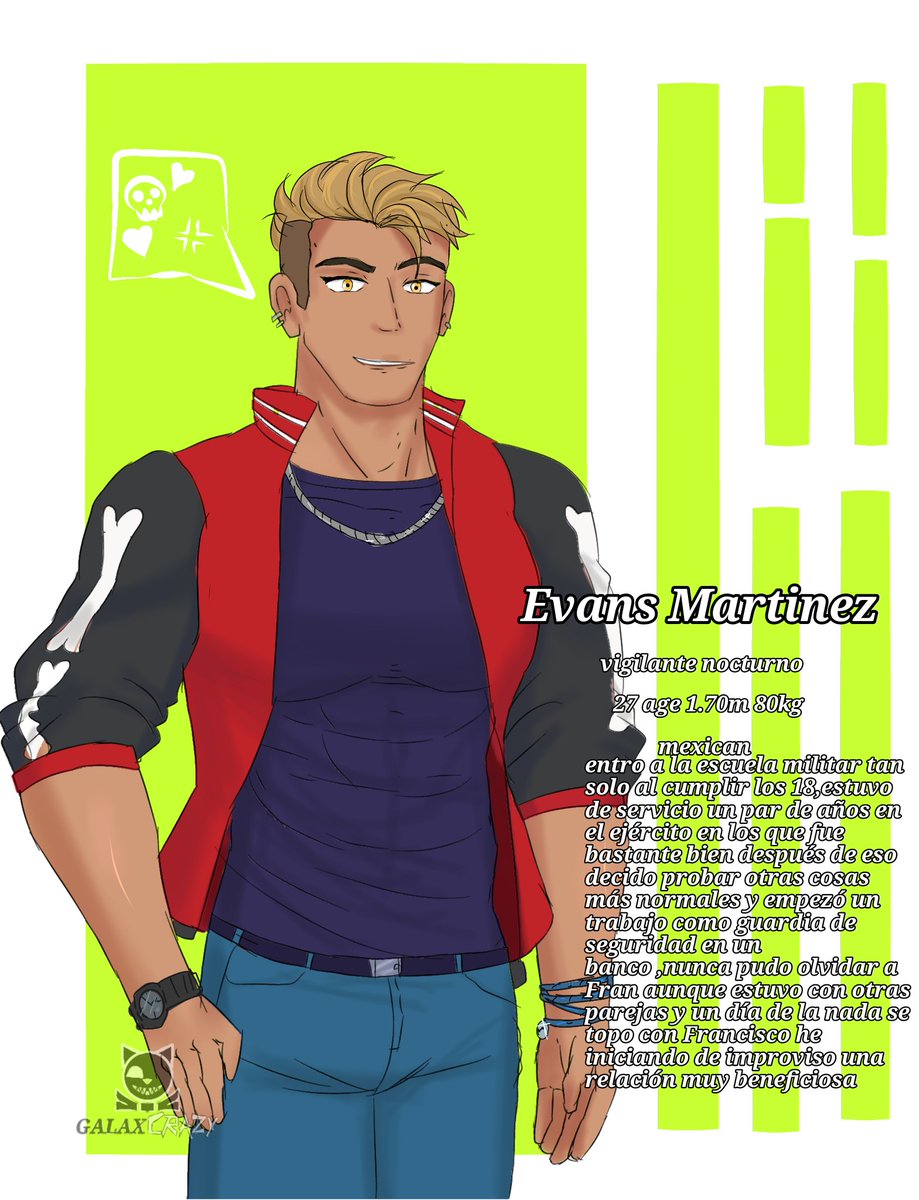 Mini fichas de apeso que hice de estos dos está versión es normal 🤨