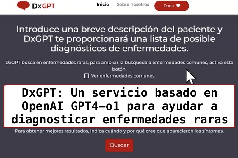 Chema Alonso (@chemaalonso) on Twitter photo El lado del mal - DxGPT: Un servicio basado en OpenAI GPT4-o1 para ayudar a diagnosticar enfermedades raras elladodelmal.com/2025/05/dxgpt-… #DxGPT #eHealth #IA #AI #Salud #InteligenciaArtificial El lado del mal - DxGPT: Un servicio basado en OpenAI GPT4-o1 para ayudar a diagnosticar enfermedades raras elladodelmal.com/2025/05/dxgpt-… #DxGPT #eHealth #IA #AI #Salud #InteligenciaArtificial