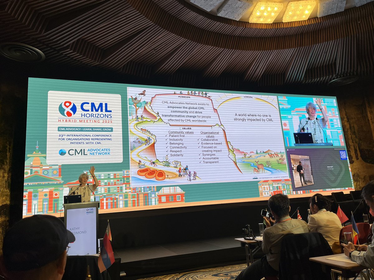 #CMLHZ25 Day 2 begins with <a href="/cmlnet/">CML AdvocatesNetwork</a> strategy with Kathy Redmond #LearnShareGrow