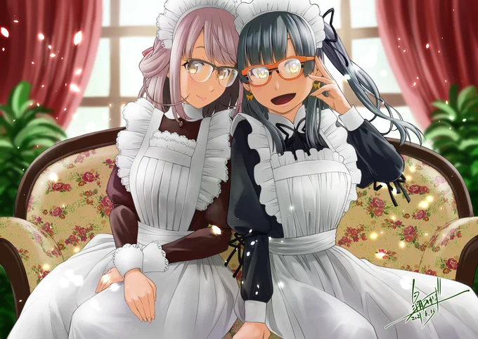 Skebメイドさん #メイドさん強化月間