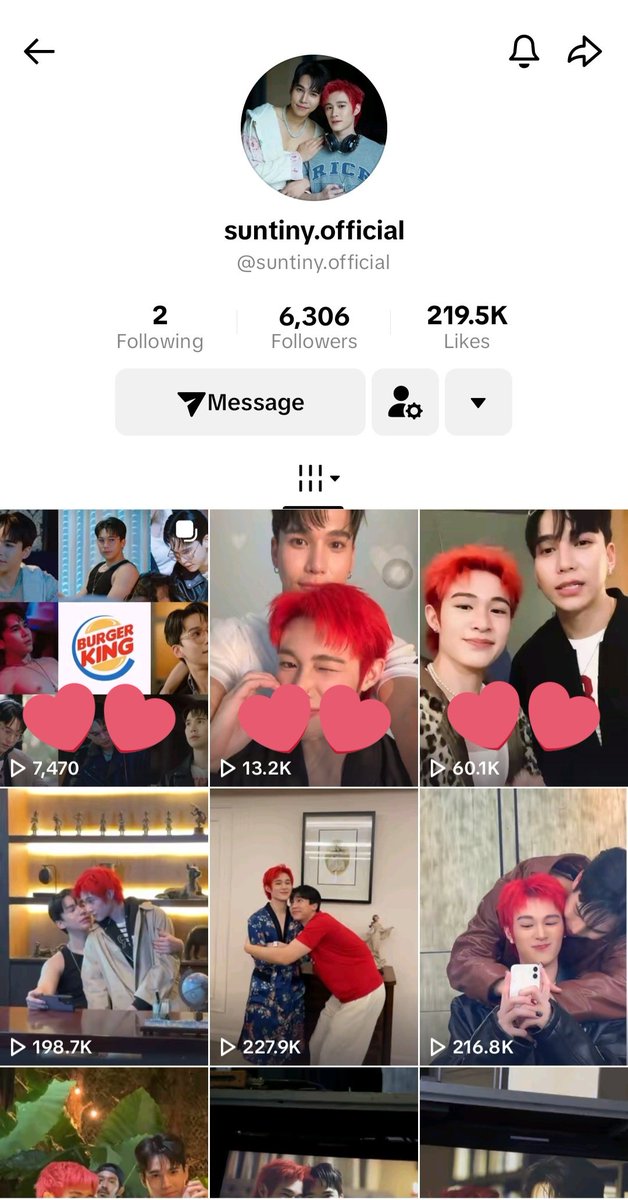 Working towards 100K each - don't forget to like, comment and repost if you haven't already done so!

🍼 tiktok.com/t/ZTjHE6scr/
☀️ tiktok.com/t/ZTjHEM5kv/
☀️ tiktok.com/t/ZTjHEkdjd/
☀️ tiktok.com/t/ZTjHEHVn1/

#MaxNat #แม้กณฐ 
#mmaxmax #natasitt
#Suntiny