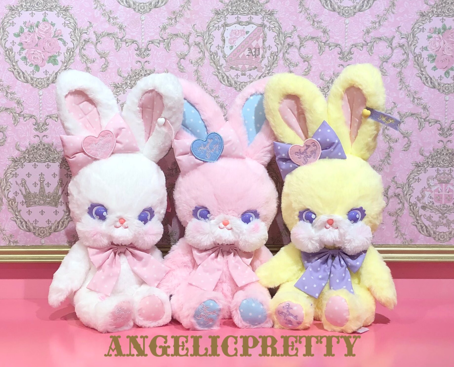 新品 イベント参加者限定Cuteリリカルバニーぬいぐるみポーチ ピンク 新品 イベント参加者限定Cuteリリカルバニーぬいぐるみポーチ ピンク