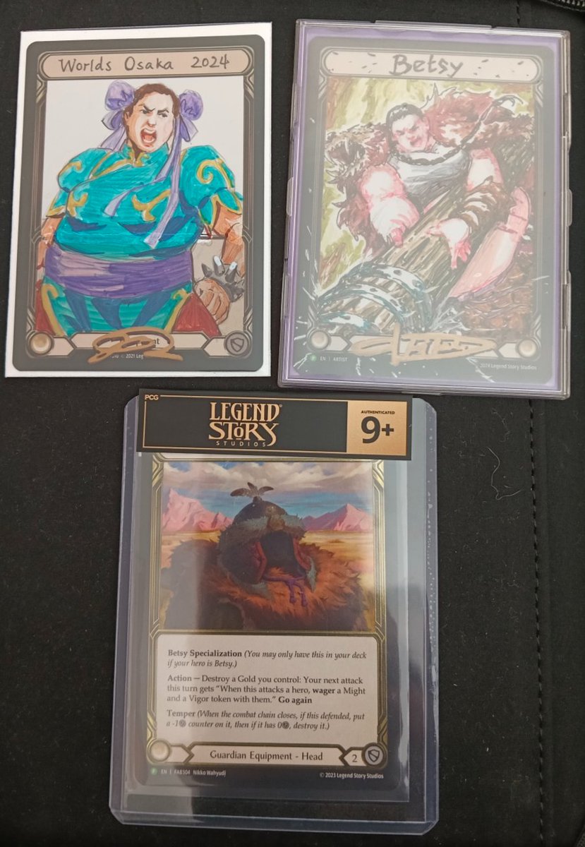 OnlyBetsys's tweet image. Time to go 0-6 in CC at Nat's in style with the Gold Time Chapeau. LSS when is Betsy getting a playmat and Log? @fabtcg #fabtcg