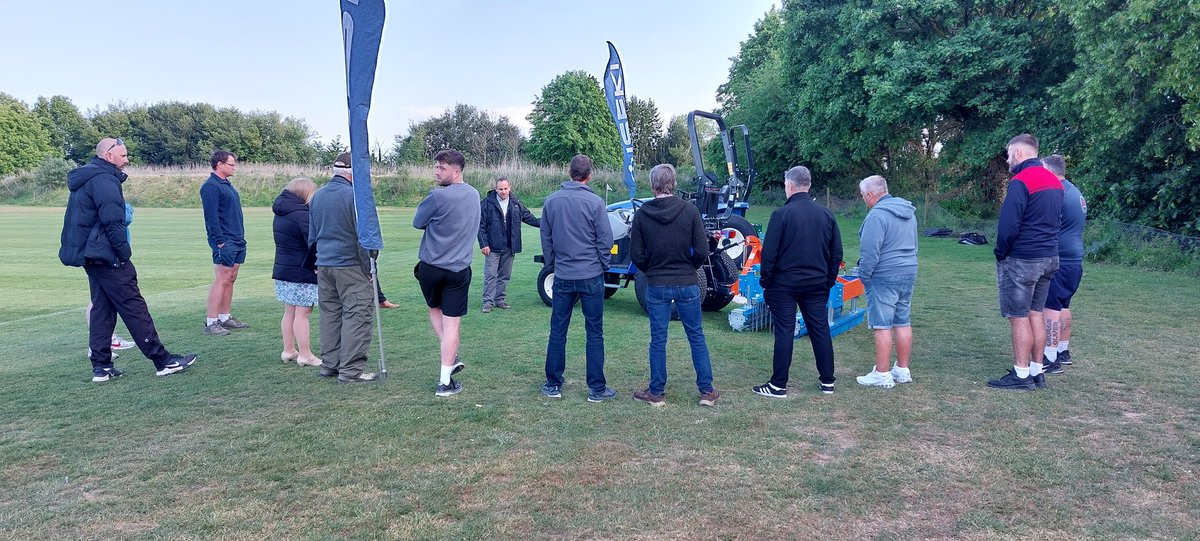 phil kime (@mishimp) on Twitter photo A great evening machinery workshop with <a href="/NorfolkCountyFA/">Norfolk County FA</a>. Big thanks to <a href="/TheNestCSF/">The Nest</a> and Chris for hosting at such a great facility. An excellent machinery demo as always from <a href="/iseki_uk/">ISEKI UK</a> and <a href="/ErnestDoeSons/">@ErnestDoeSons</a>. Some top questions for <a href="/wearetheGMA/">Grounds Management Association</a> and <a href="/ParkersPitches/">Parkers Pitches Ltd</a> to answer too. A great evening machinery workshop with <a href="/NorfolkCountyFA/">Norfolk County FA</a>. Big thanks to <a href="/TheNestCSF/">The Nest</a> and Chris for hosting at such a great facility. An excellent machinery demo as always from <a href="/iseki_uk/">ISEKI UK</a> and <a href="/ErnestDoeSons/">@ErnestDoeSons</a>. Some top questions for <a href="/wearetheGMA/">Grounds Management Association</a> and <a href="/ParkersPitches/">Parkers Pitches Ltd</a> to answer too.