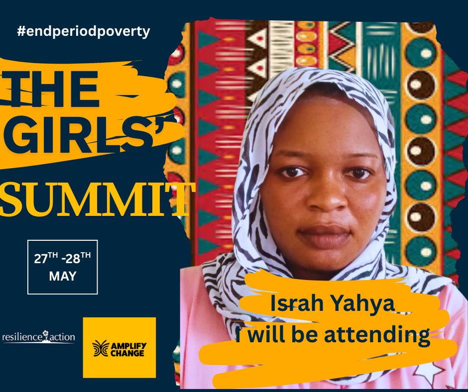 israshecan's tweet photo. I will be attending girls submit with other stakeholders advocating for zero menstruation poverty #menstruation health  @ResilienceAct @she can https://t.co/8MEp1qpC3Z