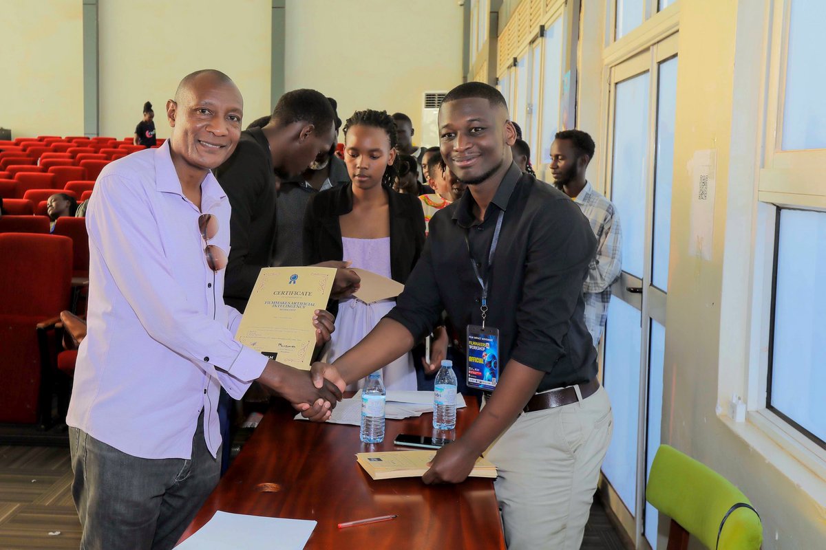 Google just launched Veo 3 AI, a game changer for content creation. It’s exciting to see filmmakers embracing AI in their creative process.

Thanks to <a href="/UCC_Official/">UCC</a> for supporting transformative workshops like yesterday’s at <a href="/UICTug/">Uganda Institute of Information & Comm. - UICT</a>, facilitated by <a href="/film_impact/">Film Impact Movement</a>.
#UFF2025