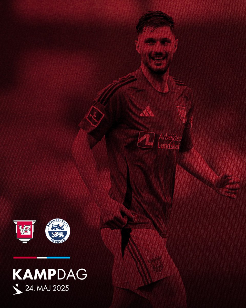 Fanmarchen begynder på Søndertorv klokken 10.00
🌳 Vejle Stadion
⌚ 15:00
🏆 3F Superliga | Runde 32
🤝 Byens Rens
#VejleB