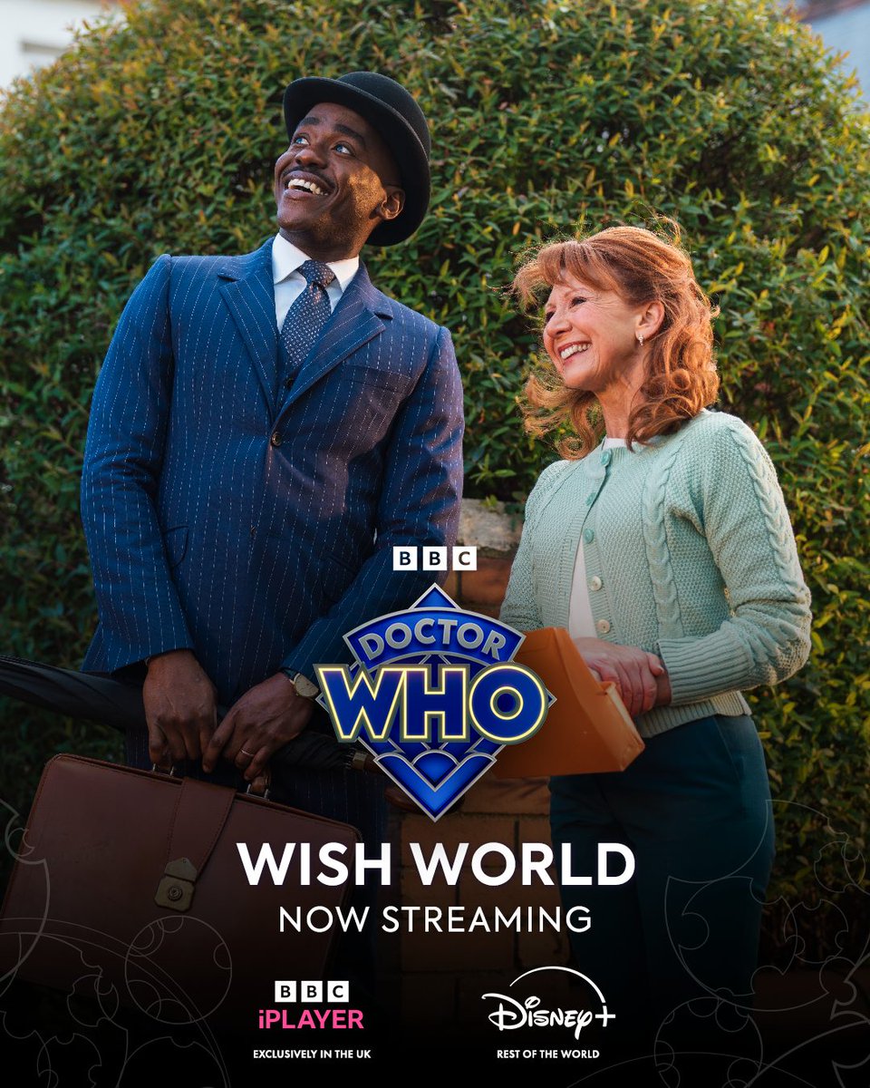 It's time to make a wish... #DoctorWho: WISH WORLD, streaming now on <a href="/BBCiPlayer/">BBC iPlayer</a> in the UK and <a href="/DisneyPlus/">Disney+</a> where available.