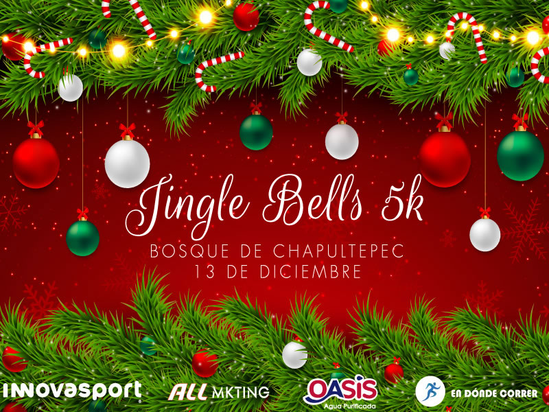 🎅🤶 ❄ ⛄ 🎄 Jingle Bells 5k celebra la navidad corriendo🎅🤶 ❄ ⛄ 🎄

Gana una hermosa playera, buff y la medalla más navideña corriendo en el hermoso Bosque de Chapultepec, arma el plan con la familia y los amigos para disfrutar de un 5k navideño.

La cita es el próximo...