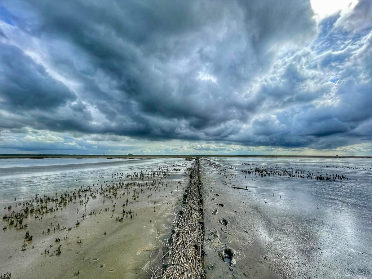 De hemel schildert, het Wad weerspiegelt.

Deze foto’s zijn gemaakt met een iPhone puur zoals het moment was. Het Groninger Wad blijft adembenemend, elke keer weer.

Ruimte, lucht, licht… en stilte.

#mooigrunnen #wad