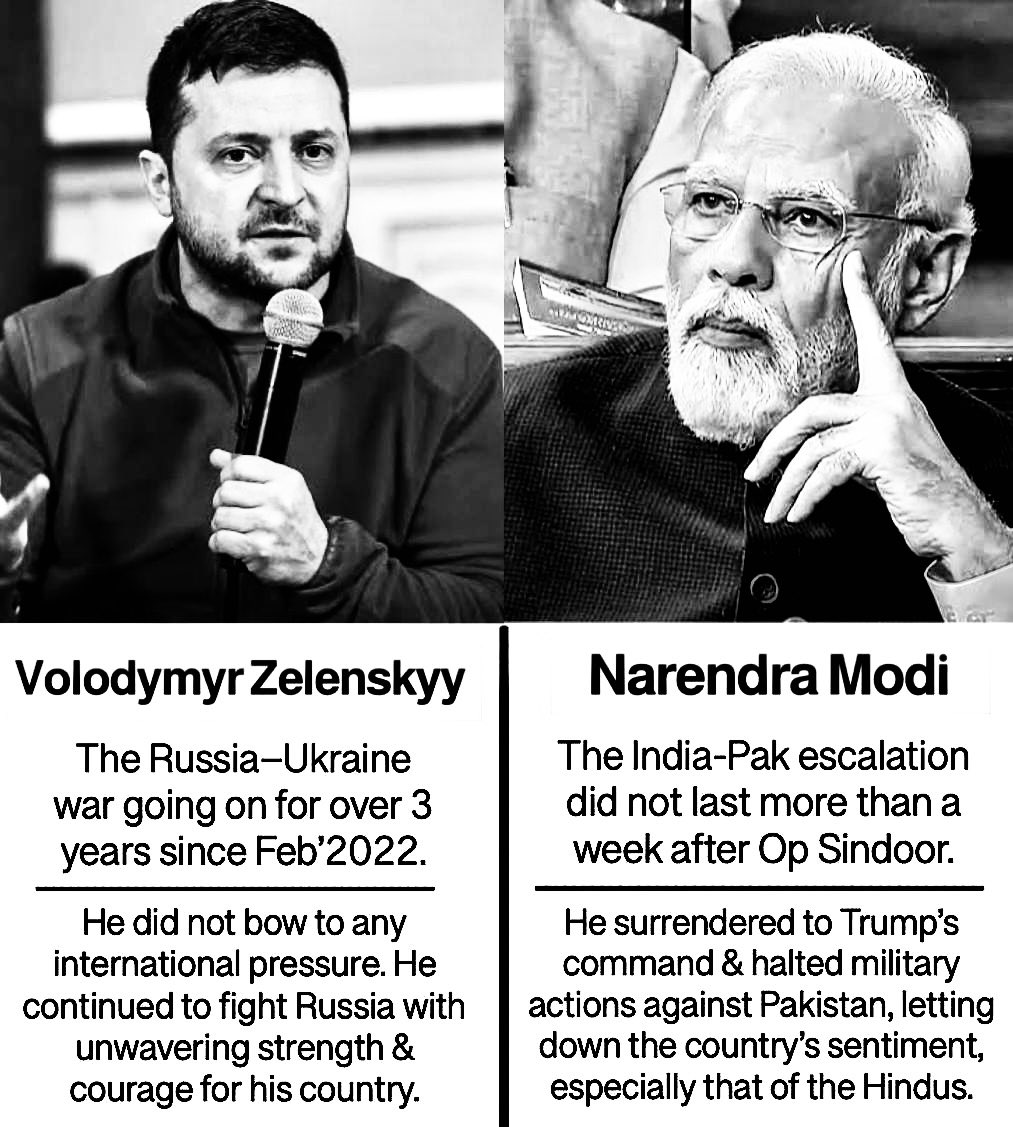 nandtara's tweet image. War is never desirable, but when terrorism repeatedly emanates from Pakistan causing harm to our citizens, we needed a more fitting response after the #PahalgamTerroristAttack
Modi & Shah drummed up war hysteria, sounded sirens, and conducted mock drills across our cities, but…