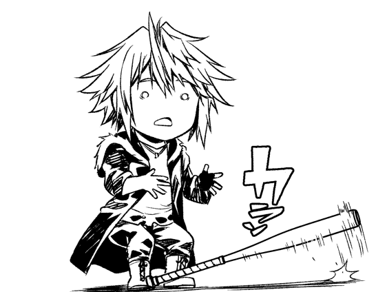 今月発売の電撃マオウにはコミカライズ版チュートリアルが始まる前には休載でーす。
来月の原稿はもう納めてあるのでお楽しみに。また来月はコミックス最新3巻出ますんでそちらもよろしく! 