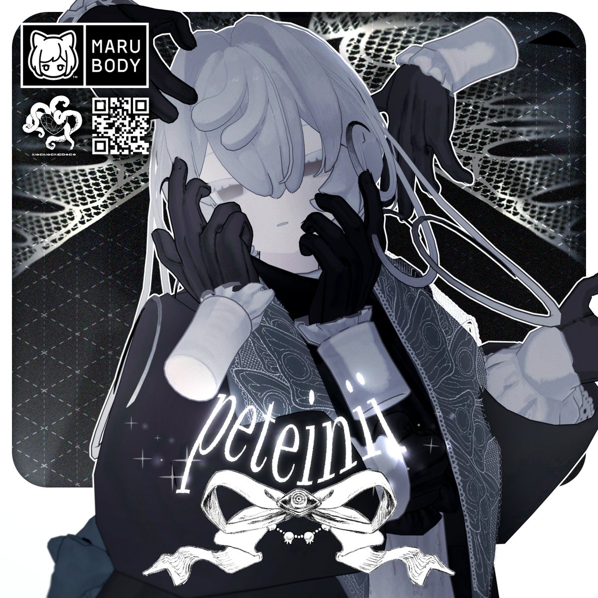 mocmo_c's tweet image. オリジナル3Dモデル 「- peteinii - ペティニィ」販売開始致しました。
浮遊腕が特徴的な恋多き人外の女の子のVRChat想定アバターです。
何卒よろしくお願い致します🦋🕸️

mocmomo.booth.pm/items/6961216

#ﾓｸbutter #MARUBODY