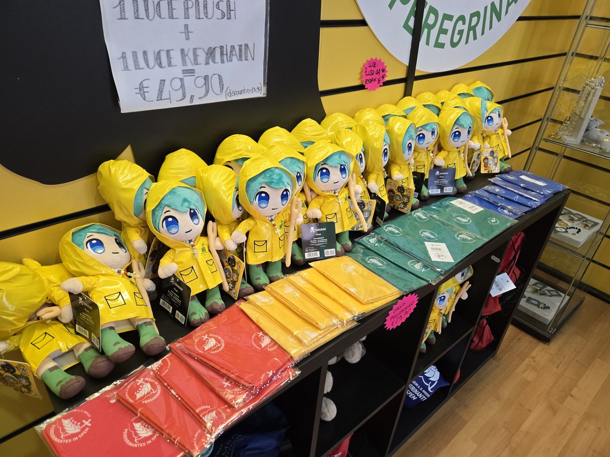 バチカンのマスコットキャラクター 希望の巡礼者 ルーチェちゃん