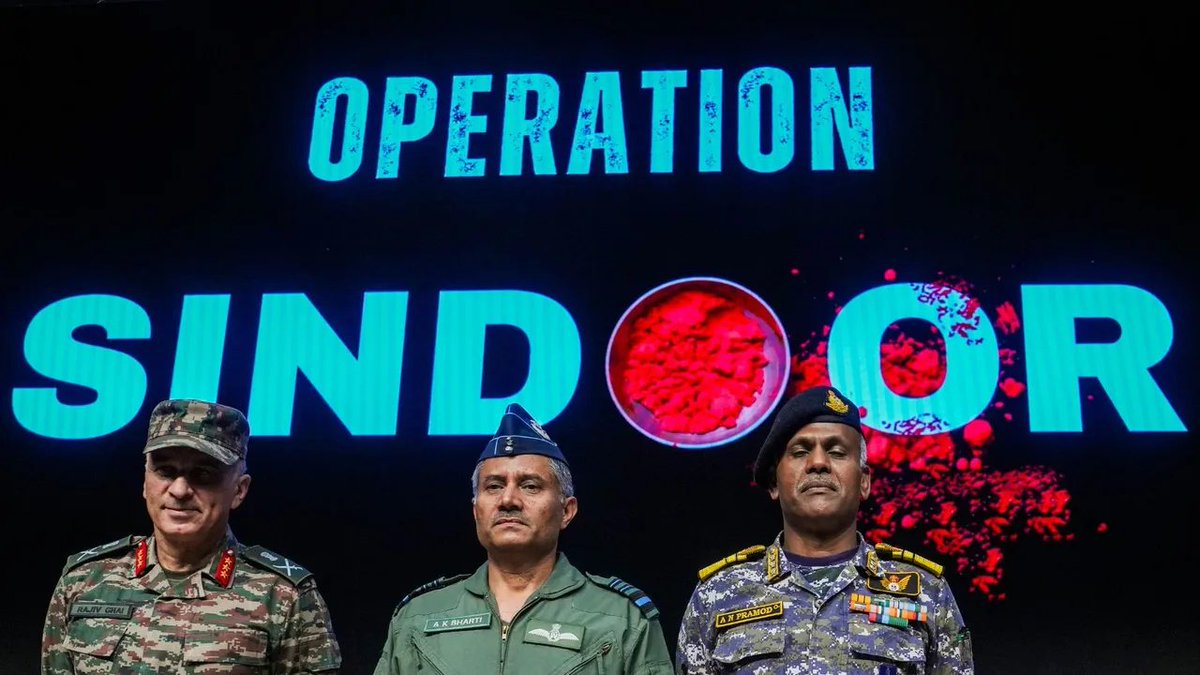 thenewsdrum's tweet image. Poetry and powerful music: Army's sharp social media tactic hammer in Op Sindoor message
newsdrum.in/national/poetr…
#OperationSindoor #IndianArmedForces #IndianArmy #IndiaPakistanWar #IndiaAirForce #Pakistan #PahalgamTerroristAttack