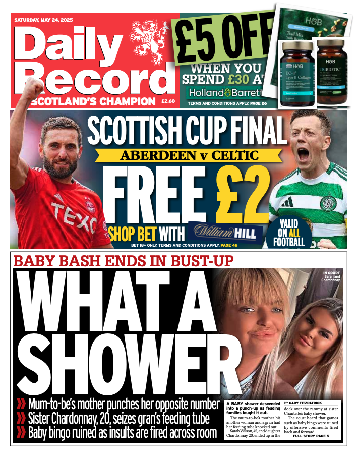 The Daily Record tweet media