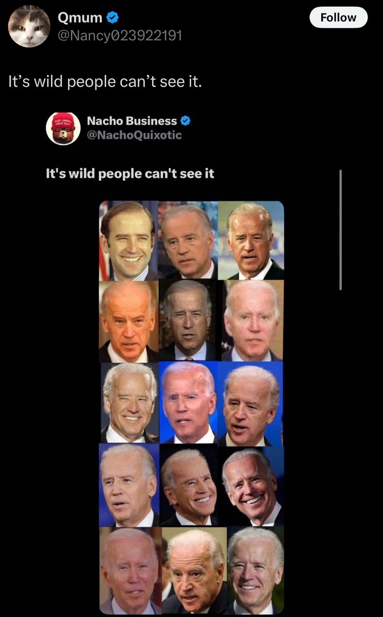 It’s wild people can’t see it.
