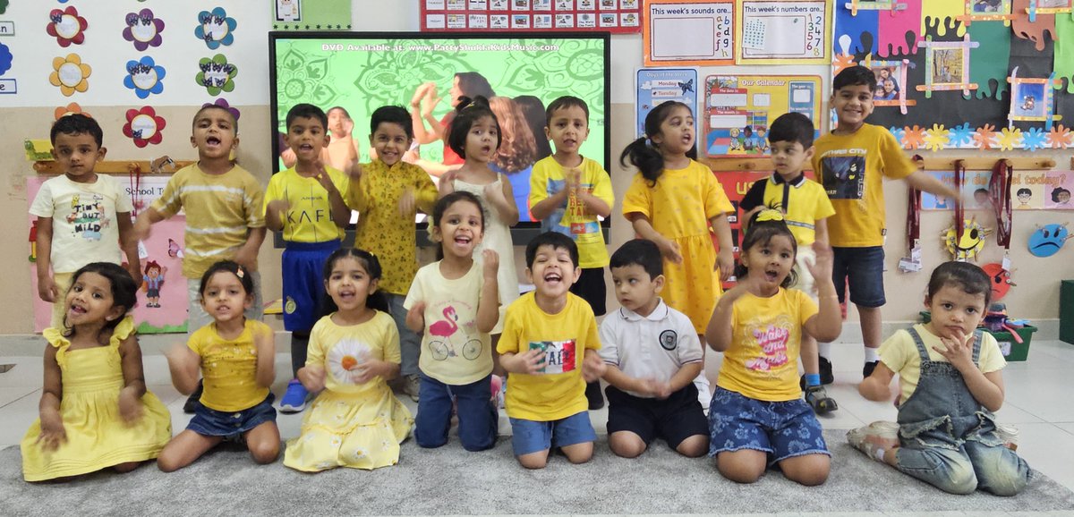 SpringdalesDXB's tweet image. Thank you to our little rays of sunshine for making the day so vibrant and memorable! 💛

#YellowDay #PreKMagic #ColorfulLearning #JoyfulExplorers #SunshineVibes #HandsOnFun