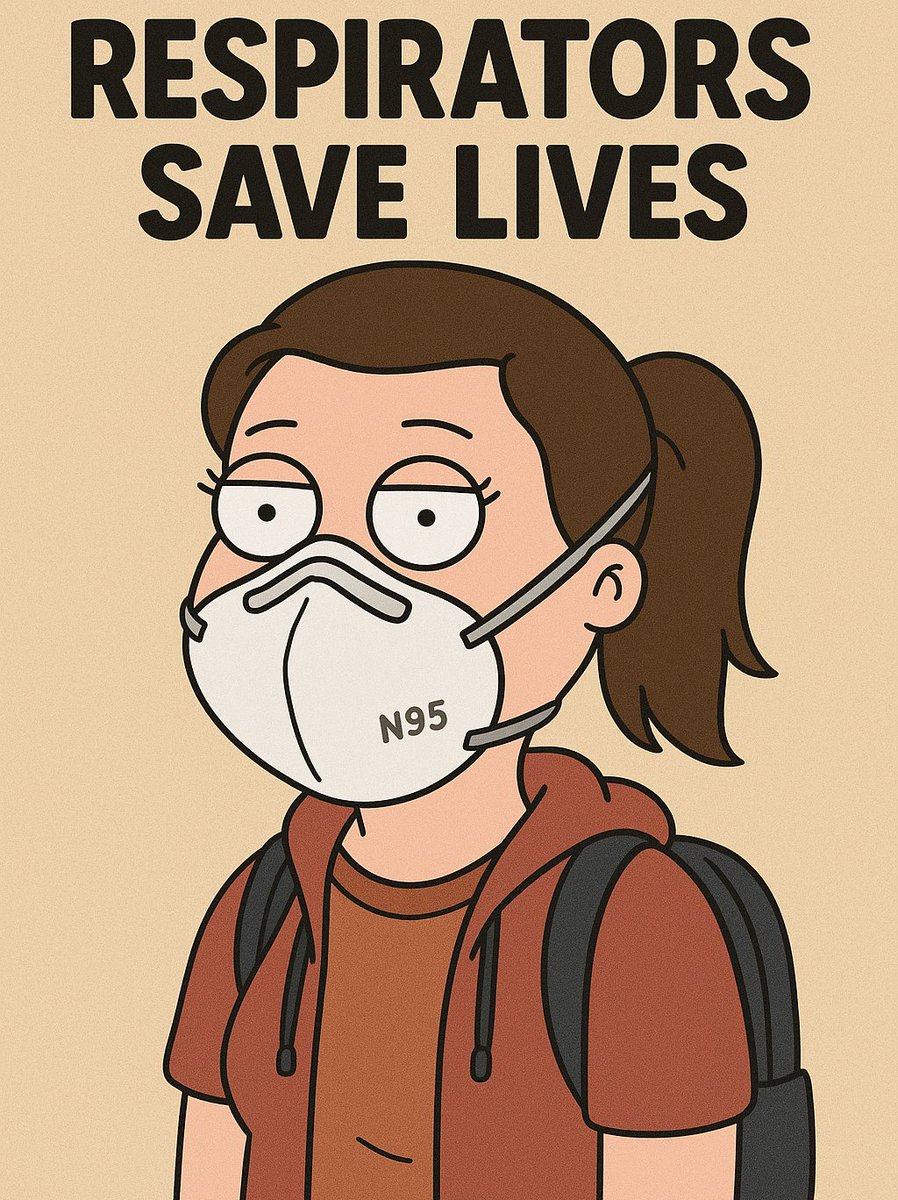 Respirators save lives
#GetLoud #LongCovid 🧠 😷