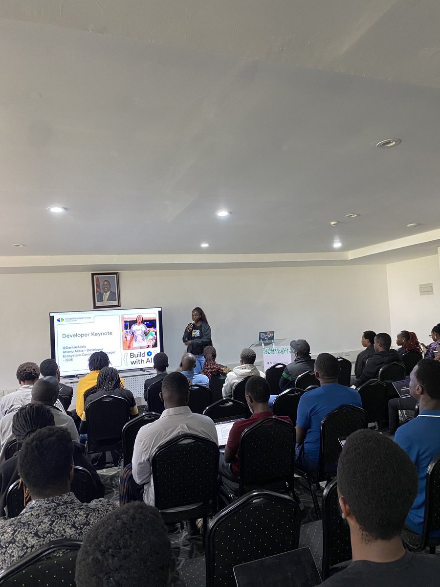 KenyaTechEvents's tweet photo. π The @GDG_Nairobi #BuildwAI event kicks off this morning in Nairobi! A full day of code labs awaits β from Firebase Studio talks to hands-on sessions with #GeminiAI. Donβt miss the innovation in action! π₯π» #DevCommunity #AIinAfrica https://t.co/TZlnKjIgls