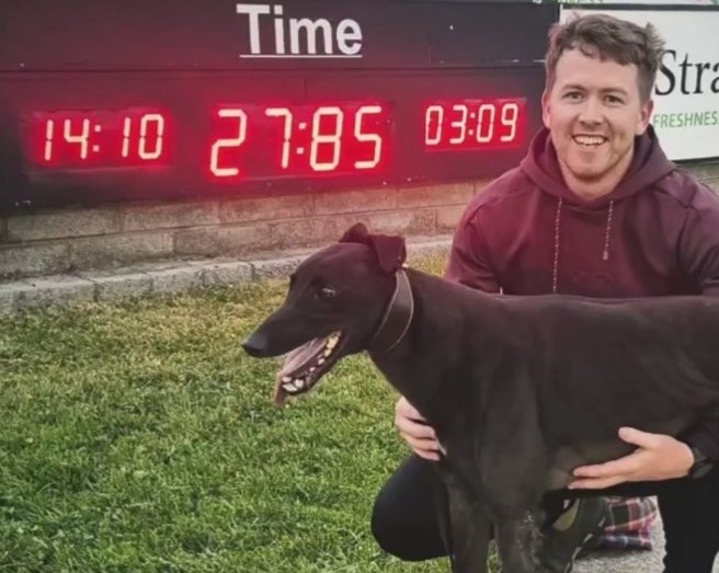Kingdom Dog Track (@kingdomdogtrack) on Twitter photo π₯β±οΈNEW TRACK RECORD! β±οΈπ₯
Daleroad Duke stops the clock in a fantastic 27.85 here last night to reclaim his track record holder title having previously done the clock in 2023 in 27.92. Well done Duke, his owner <a href="/ThomasOKeeffe10/">Tom O'Keeffe</a> & <a href="/PatrickGuilfoy4/">Patrick Guilfoyle</a>π
<a href="/BarkingBuzz/">Barking Buzz (GRI)</a> <a href="/betbrowne2015/">betbrowne.com</a> π₯β±οΈNEW TRACK RECORD! β±οΈπ₯
Daleroad Duke stops the clock in a fantastic 27.85 here last night to reclaim his track record holder title having previously done the clock in 2023 in 27.92. Well done Duke, his owner <a href="/ThomasOKeeffe10/">Tom O'Keeffe</a> & <a href="/PatrickGuilfoy4/">Patrick Guilfoyle</a>π
<a href="/BarkingBuzz/">Barking Buzz (GRI)</a> <a href="/betbrowne2015/">betbrowne.com</a>