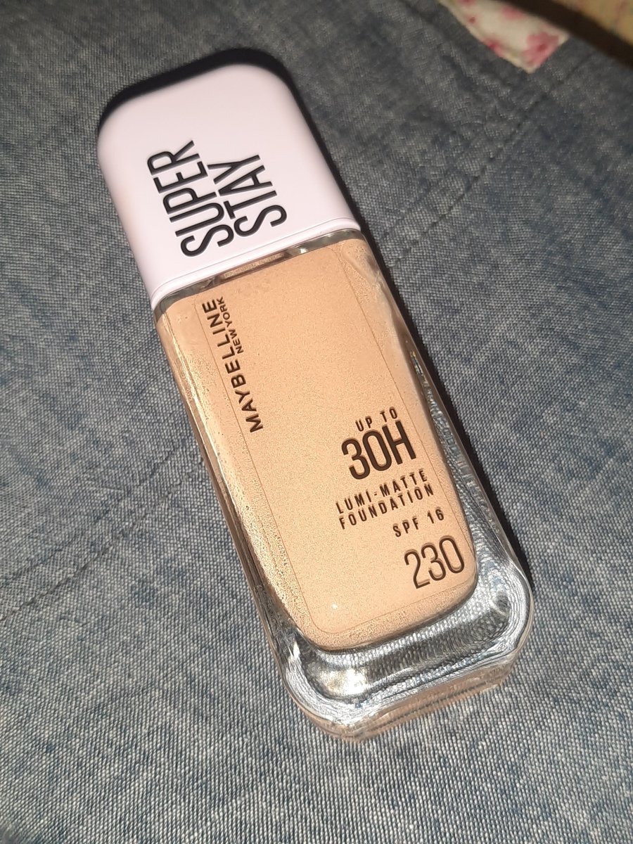 preloved Maybelline super stay lumi-matte foundation shade 230.. 💰80k
jual karena salah shade~ 🥺 baru 1x pump
📍kab. Tangerang