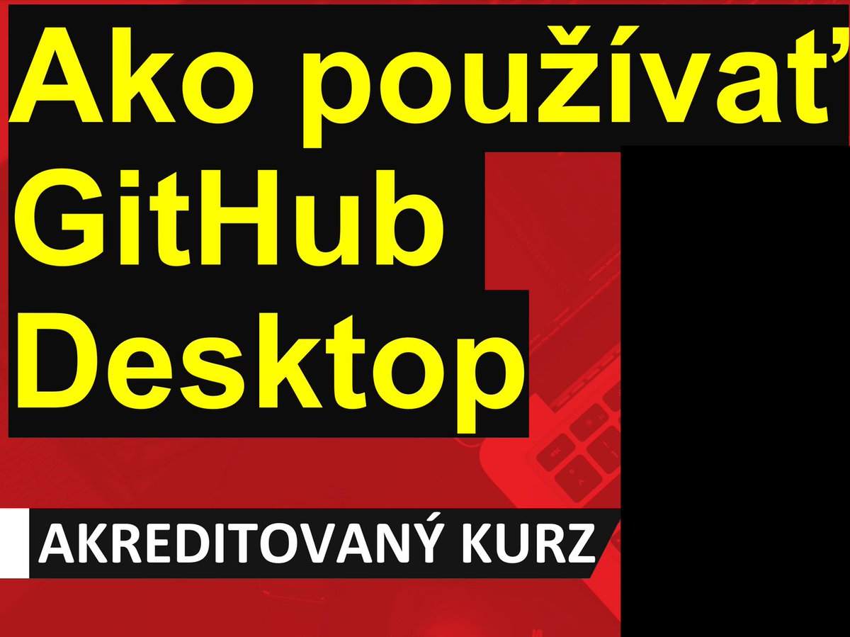 VITA_Academy_SK's tweet image. 😊 Začneme krásnou témou – používanie GitHub Desktop a klávesových skratiek.
Čo sa naučíme?
⭐ Čo je to GitHub Desktop a prečo ho používať?
⭐ Ako sa zorientovať v používateľskom rozhraní (UI)?
🤓 Viac informácií nájdete tu ➡ youtu.be/79B-_F4fa1I
#GitHubDesktop #Itacademy