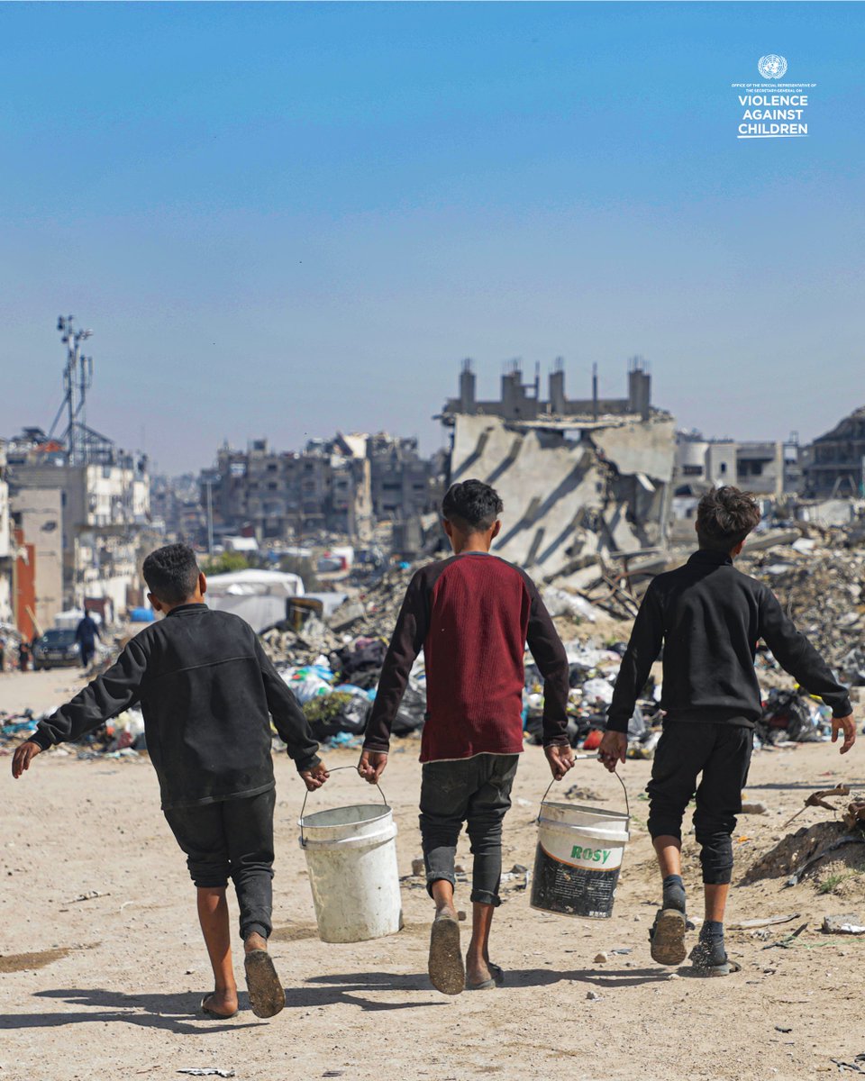 Safe, unhindered, and unrestricted access to humanitarian aid throughout the Gaza Strip is URGENTLY needed.

Scores of children in #Gaza are suffering before our eyes. Those children who are not killed or injured by bombardments will be forever traumatized by the dreadful