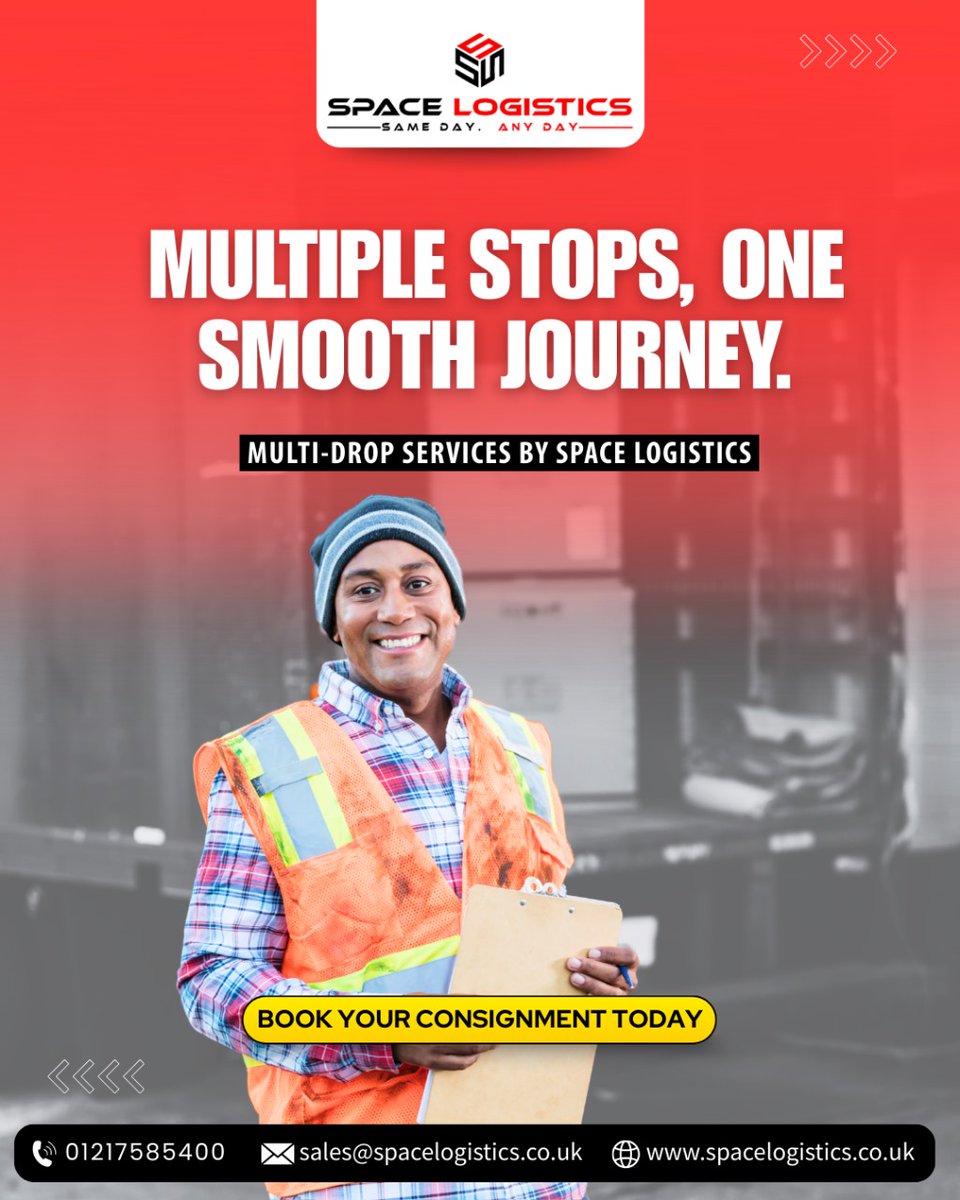Multiple Stops, One Smooth Journey – That’s Space Logistics!
Why worry about complex delivery routes? With our Multi-Drop Delivery Services, we simplify the logistics—making multiple stops feel like a single, seamless ride. Whether it's retail stock.