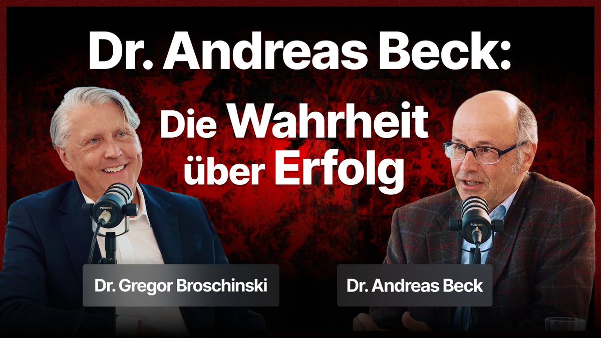 Neues Video: Im Interview mit Dr. Gregor Broschinski über Lebenswege, berufliche Orientierung und die Frage, ob sich Erfolg planen lässt. Auf Youtube: youtu.be/KZhlNjeGzmQ