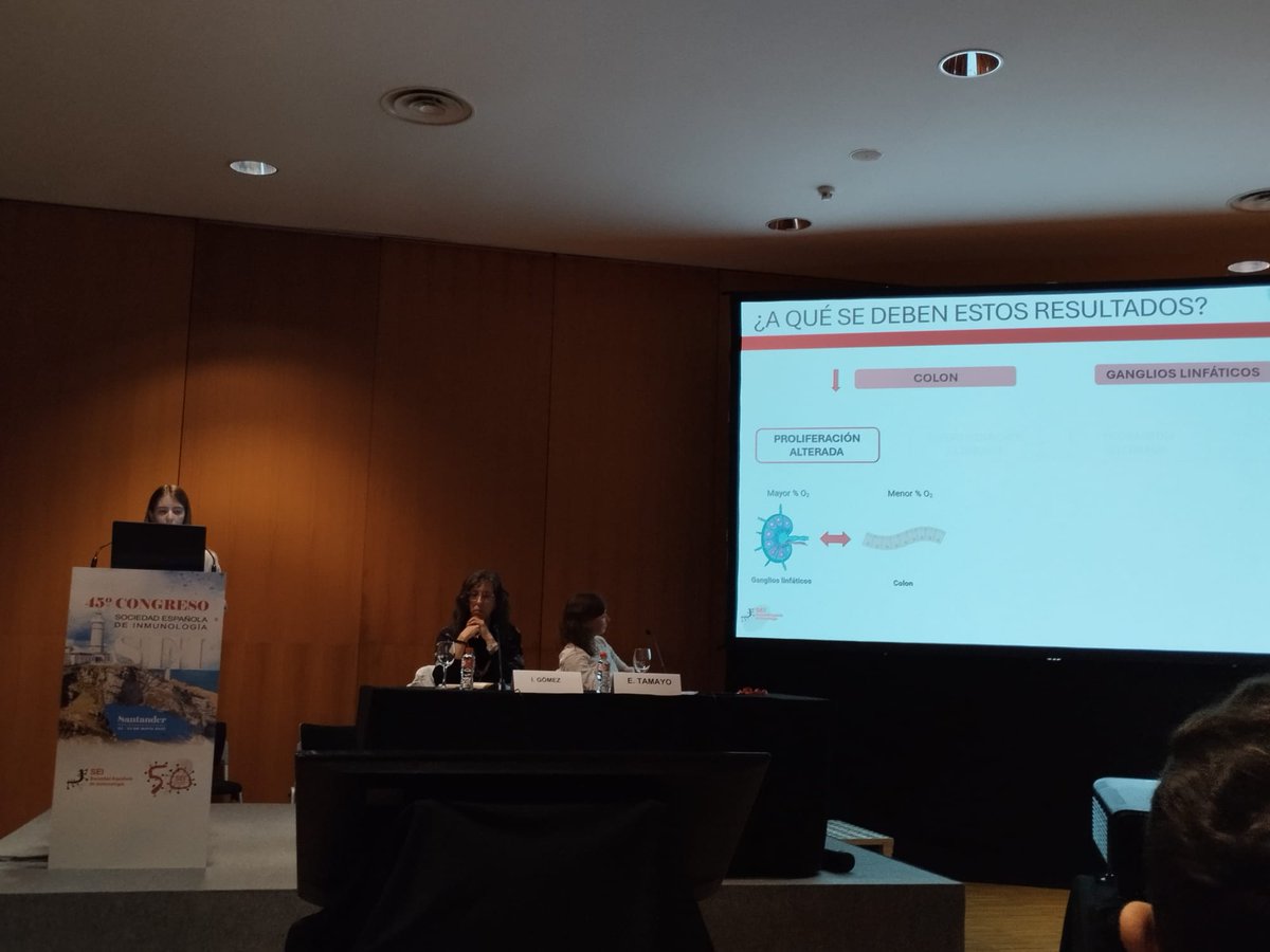 Aranzazu Cruz Adalia lab (@acruzadalia) on Twitter photo Today, Alba Seguí, FPI PhD student from the lab, has been presenting our work on the regulation of Treg at 45th Spanish Society for Immunology. Congrats! <a href="/SEinmunologia/">SEInmunología</a>, <a href="/EFIS_Immunology/">EFIS</a> <a href="/AreaUcm/">Immunology Department. School of Medicine. UCM</a> Today, Alba Seguí, FPI PhD student from the lab, has been presenting our work on the regulation of Treg at 45th Spanish Society for Immunology. Congrats! <a href="/SEinmunologia/">SEInmunología</a>, <a href="/EFIS_Immunology/">EFIS</a> <a href="/AreaUcm/">Immunology Department. School of Medicine. UCM</a>