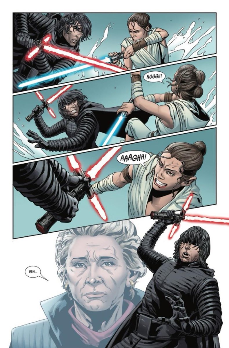 Eddie van der Heijden (@onceuponagalaxy) on Twitter photo Preview for <a href="/Marvel/">Marvel Entertainment</a>'s STAR WARS: THE RISE OF SKYWALKER # 4 (of 5), out on May 28, 2025!
THE FINAL RECKONING OF THE RESISTANCE!
• REY and KYLO REN’s years-in-the-making showdown reaches its devastating conclusion!
Check out the covers for this issue at starwarstimeline.com/comics-marvel/ Preview for <a href="/Marvel/">Marvel Entertainment</a>'s STAR WARS: THE RISE OF SKYWALKER # 4 (of 5), out on May 28, 2025!
THE FINAL RECKONING OF THE RESISTANCE!
• REY and KYLO REN’s years-in-the-making showdown reaches its devastating conclusion!
Check out the covers for this issue at starwarstimeline.com/comics-marvel/