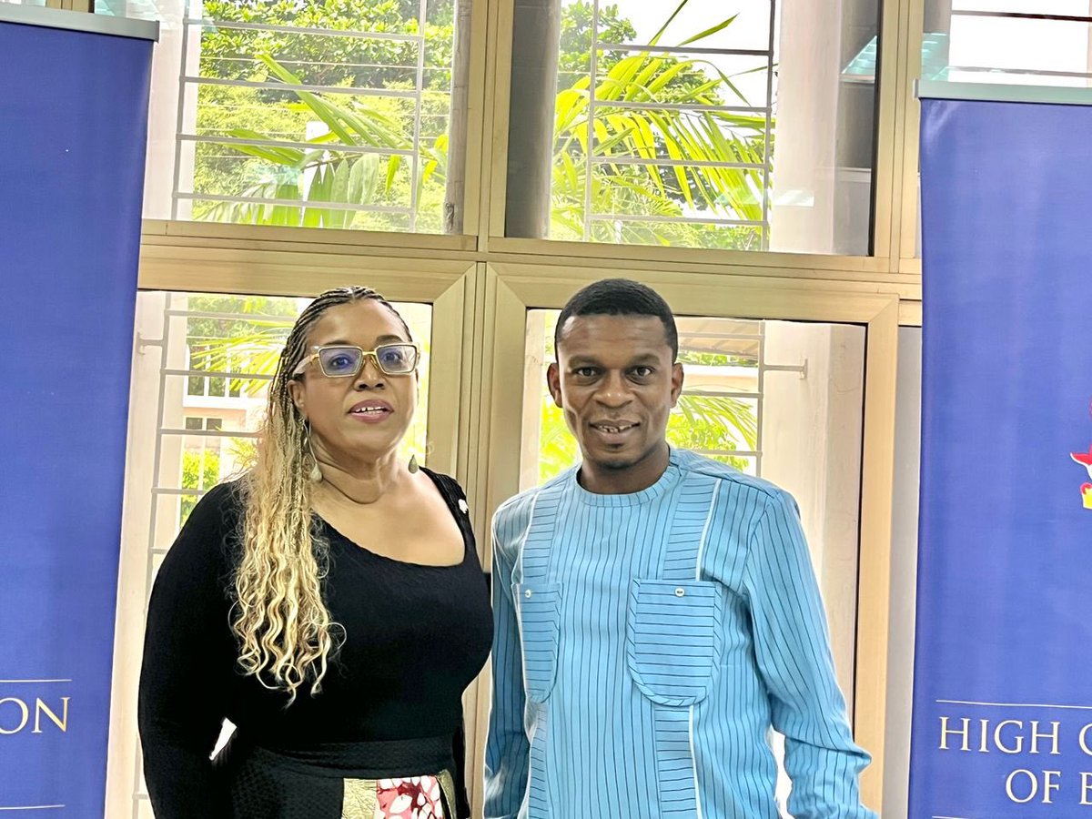 reacoint's tweet photo. It was a pleasure today at the office of the High Commissioner of Barbados to Ghana; HE Juliette Bynoe-Sutherland. It was such a very fruitful meeting and she gladly accepted our invitation for the REACO CONFERENCE. 
Great ideas were shared and it was such a very special time. https://t.co/suHQdXi1XM