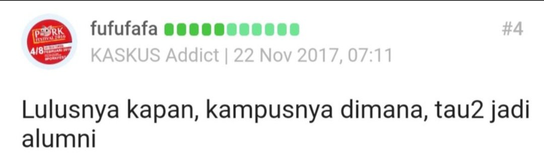 layar099's tweet photo. @tvOneNews Bener kata Fufafa https://t.co/NQesJgmYxz