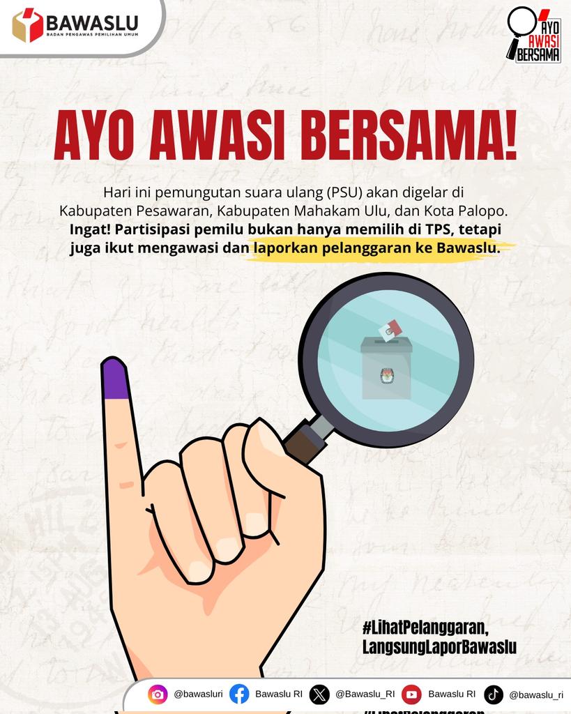 #AyoAwasiBersama