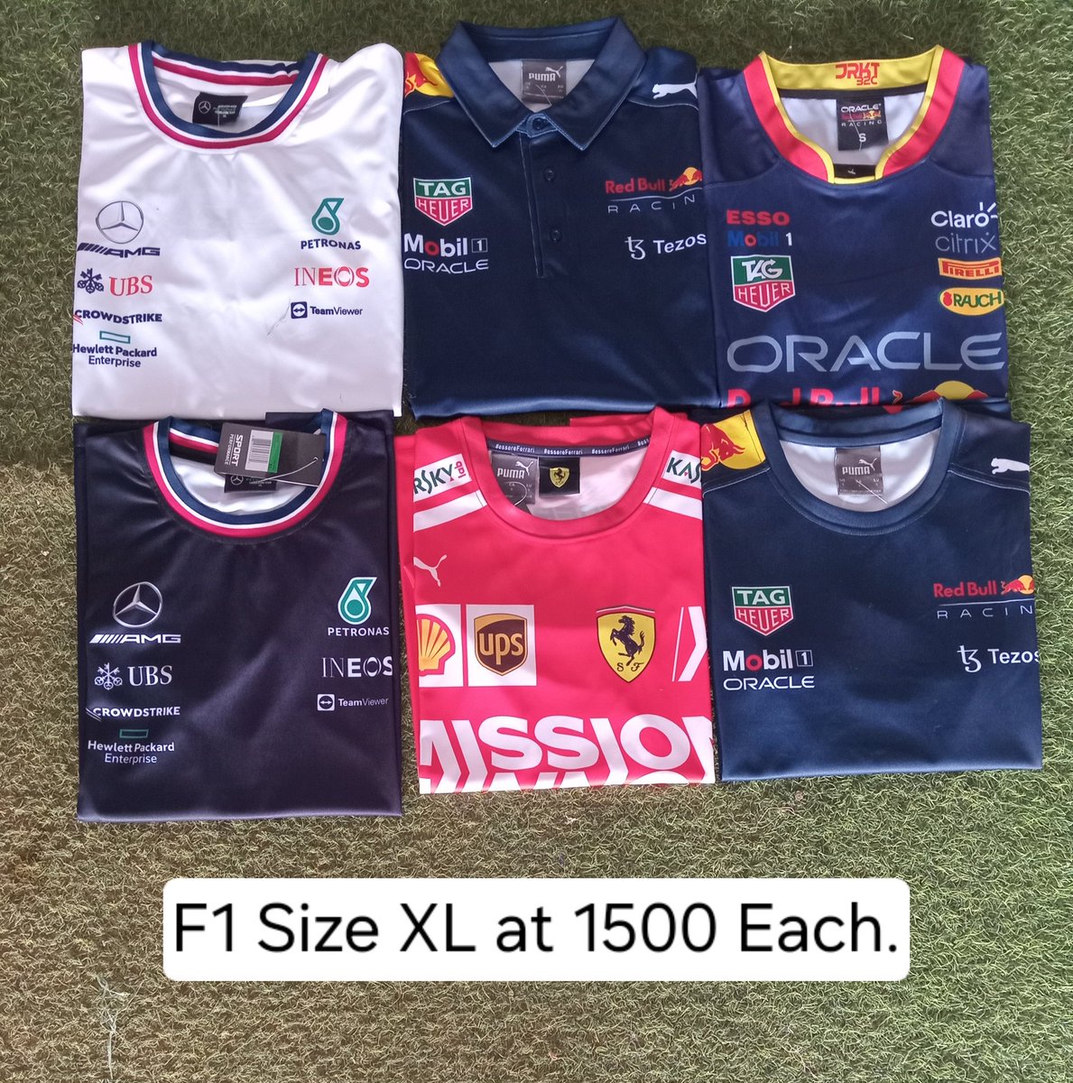 Our Formula 1 Sale continues at our Kiambu Road shop.

50% OFF on all 2022 and 2023 Formula 1 Jerseys.

On Sale at 1500 each.

☎️0790214317 or 0703484481

📍Visit our Kiambu Road shop at Thindigua along Kiambu rd, Quickmart stage behind to Jaggy Chicken.