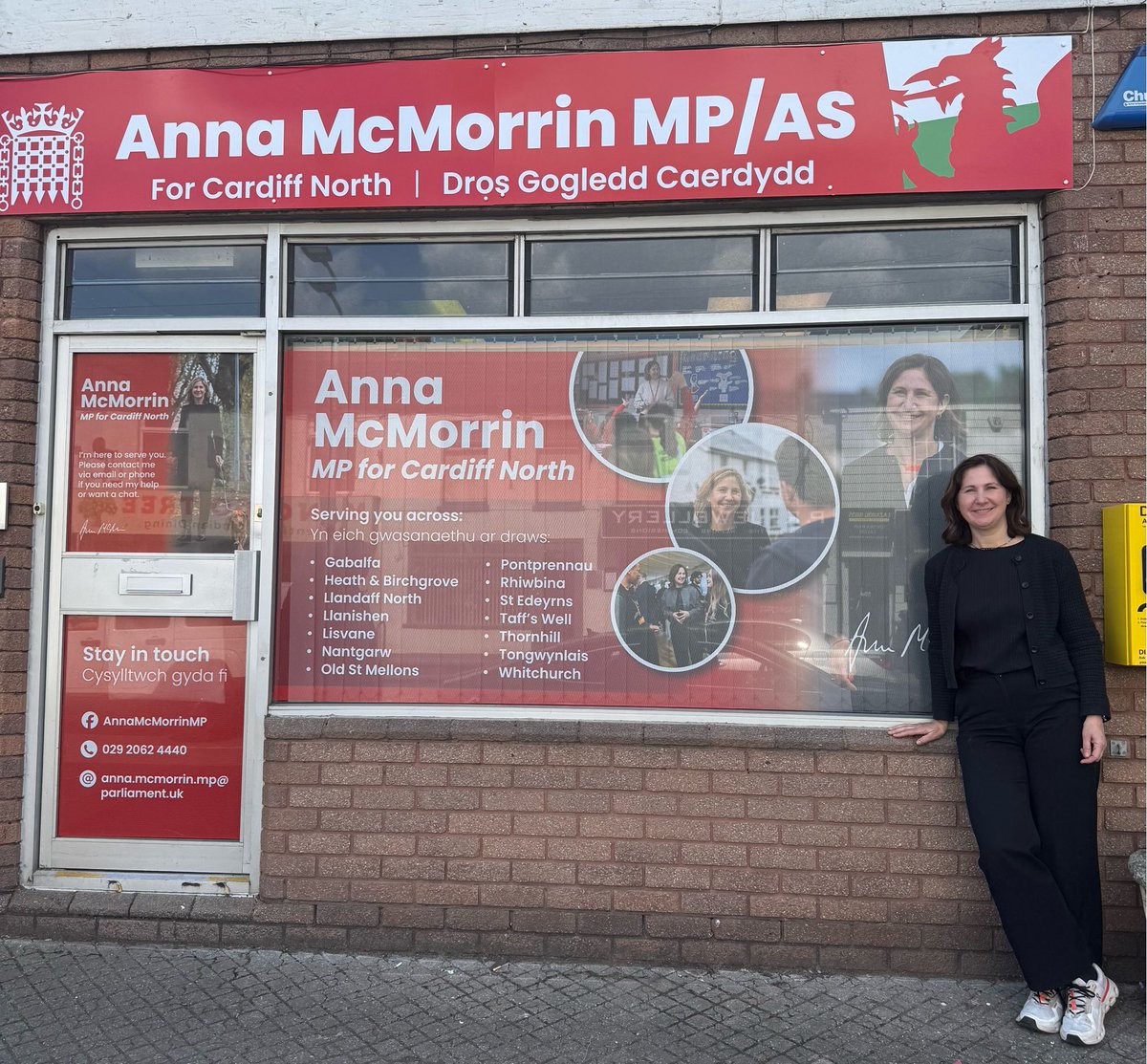 Anna McMorrin MP π΄σ §σ ’σ ·σ ¬σ ³σ Ώπ³οΈβπ (@annamcmorrin) on Twitter photo πNew shop front π
So great to have a brand new sign for our office in Whitchurch! If you need anything from me or my team please email us at Anna.mcmorrin.mp@parliament.uk πNew shop front π
So great to have a brand new sign for our office in Whitchurch! If you need anything from me or my team please email us at Anna.mcmorrin.mp@parliament.uk