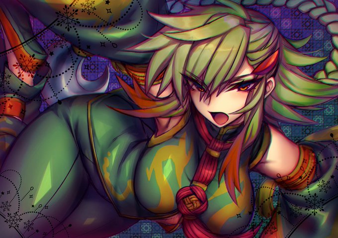 配信時息抜きで貰ったリクエストで描いた KOFの笑龍(シャオロン)ちゃん! #pixiv https://t.co/18AtoIjgbv 