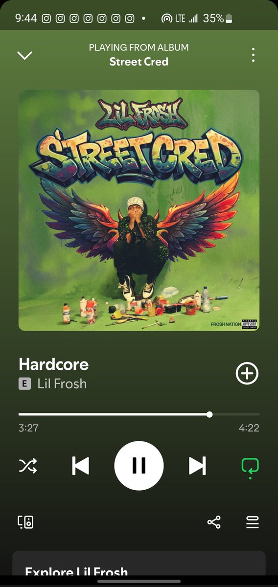 I just can't tell 🎶  😪😭! Hard asf!!!!  #STREETCRED EP. <a href="/Lhilfrosh/">Lilfrosh</a> <a href="/Olamide/">Olamidé</a> #FroshNation #viral