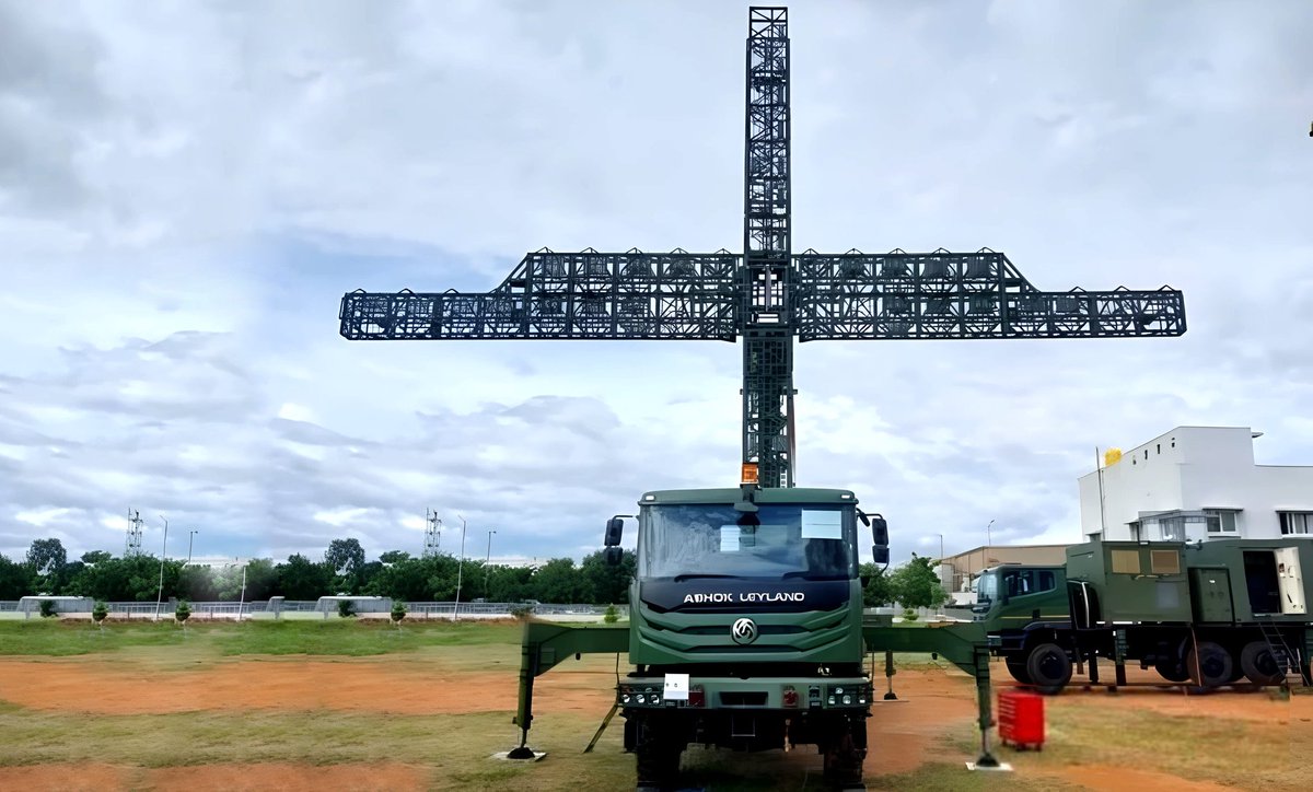 ADTL has delivered the first #Surya VHF radar to the IAF, capable of detecting stealth targets.