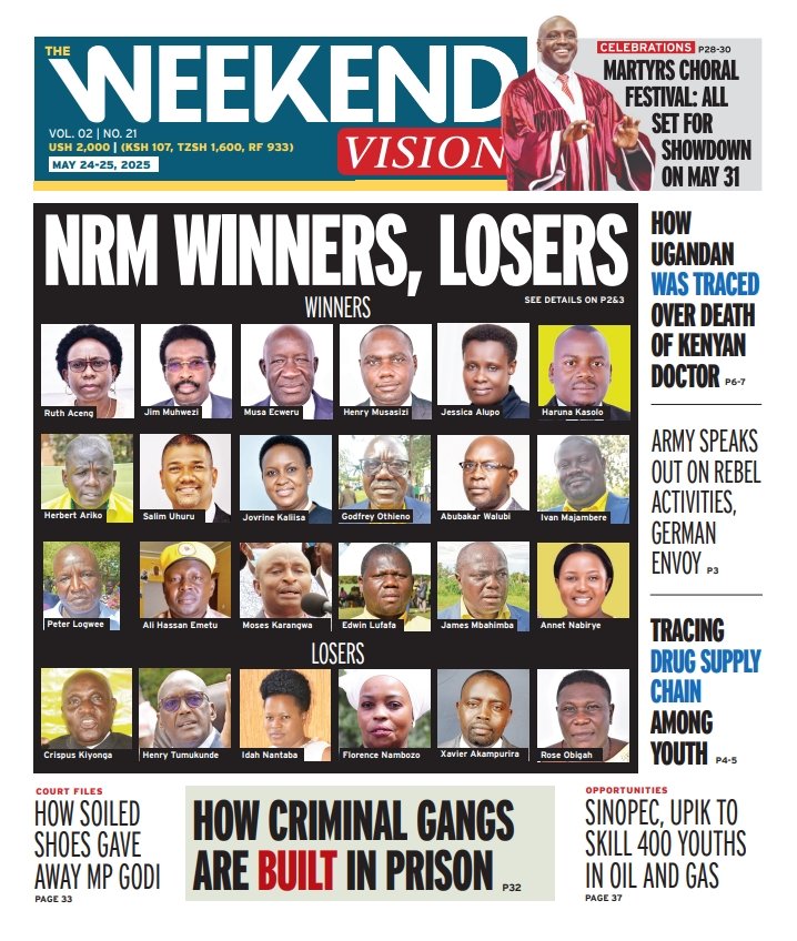 This Weekend in #WeekendVision:
🔸 NRM Winners &amp; Losers – Who’s in, who’s out?
🔸 How Uganda was traced over the death of a Kenyan doctor
🔸 Inside prison: How criminal gangs are built behind bars.
Slot Europeans Serie A MVP Saleh Havertz Betis #แม็กกี้บาส #LaCasaDeLosFamososCol