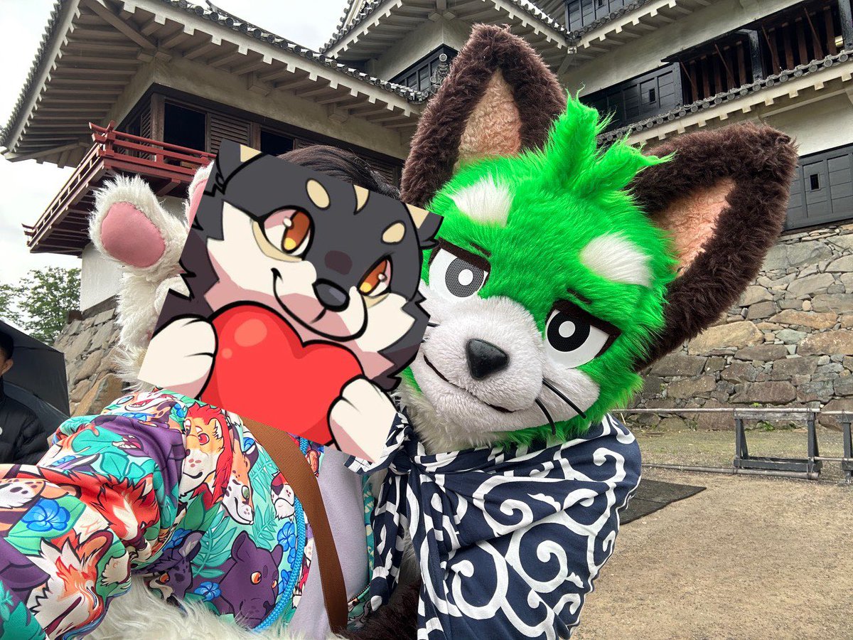 I got a chance to meet <a href="/riqta_ogra/">りきゅーた🍵🐾</a> . He is so adorable ahhhh~❤️ 🥰