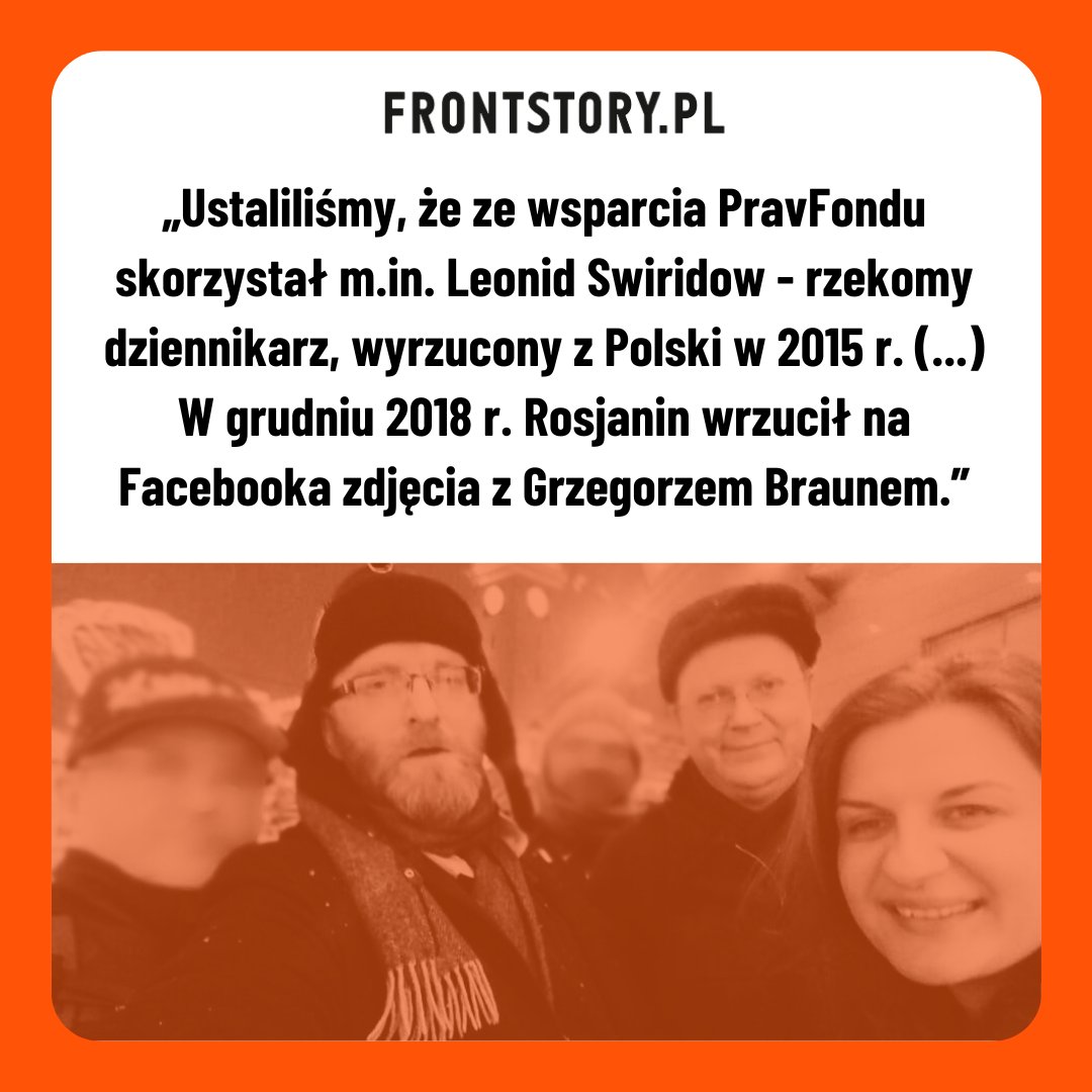 💰Komu jeszcze płaci Moskwa i za co? W naszym najnowszym śledztwie ujawniamy dokumenty funduszu PravFond, przez który Rosja finansuje wsparcie dla siebie w Polsce. 👉Cały tekst znajdziecie na naszej stronie: frontstory.pl/pravfond-szpie…