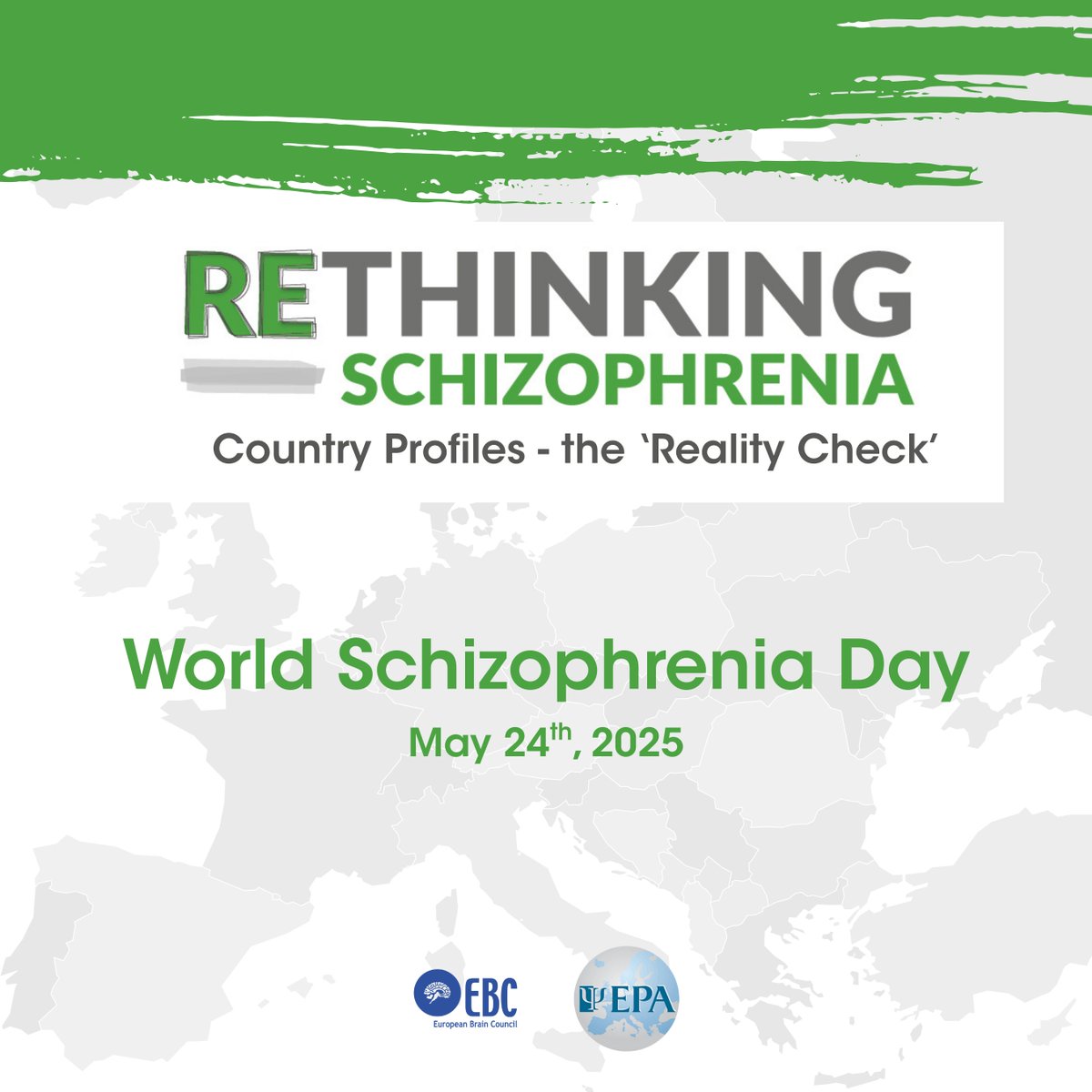 📢 Today is World #Schizophrenia Day! 

Bringing together experts, policymakers &amp; patient voices at national level, phase 3 of Rethinking Schizophrenia assesses how countries can turn phase 2 policy recommendations into actionable solutions.

👉Learn More: eu1.hubs.ly/H0kn1bH0