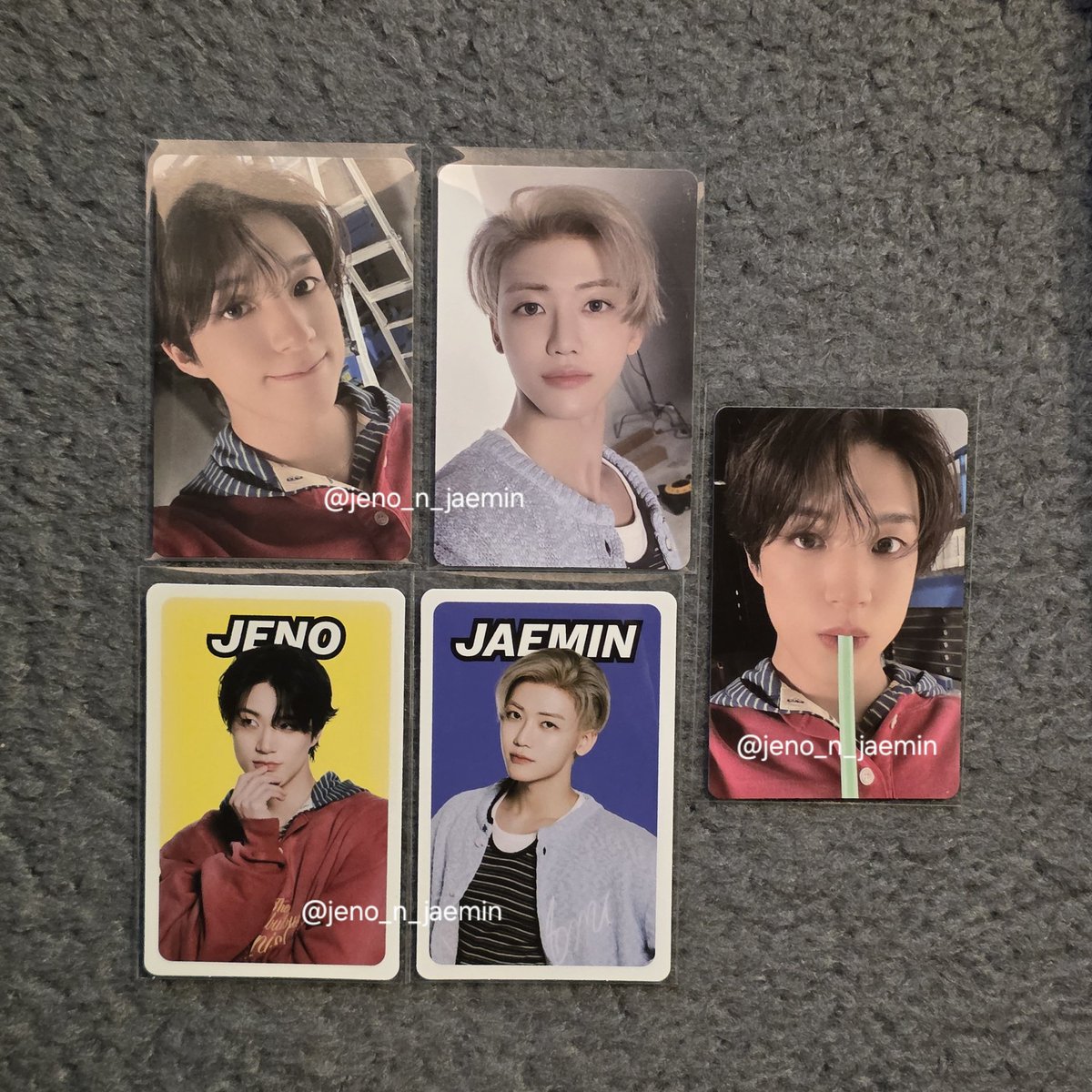 nct dream fanmeet MD #jaemin and #jeno photocard 🩷🩵

cr jeno_n_jaemin