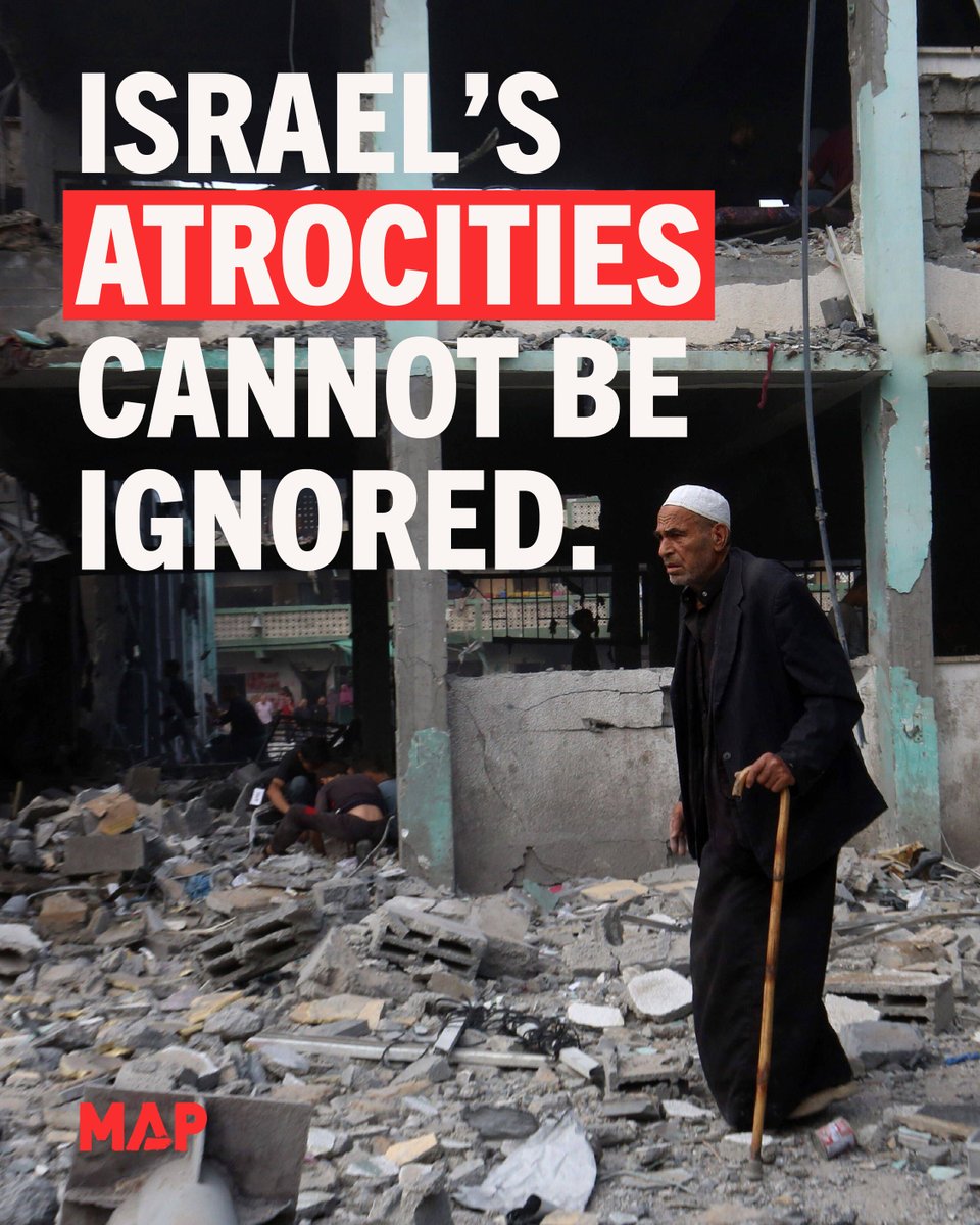 The UK must stop being an ally to Israel's atrocities.

📢 Thanks to massive public pressure, our government has taken some limited steps, but these fall far short of what is needed to stop Israel’s war on Palestinians.

Help us keep the pressure up.
👉 ow.ly/6SWf50VXOz7