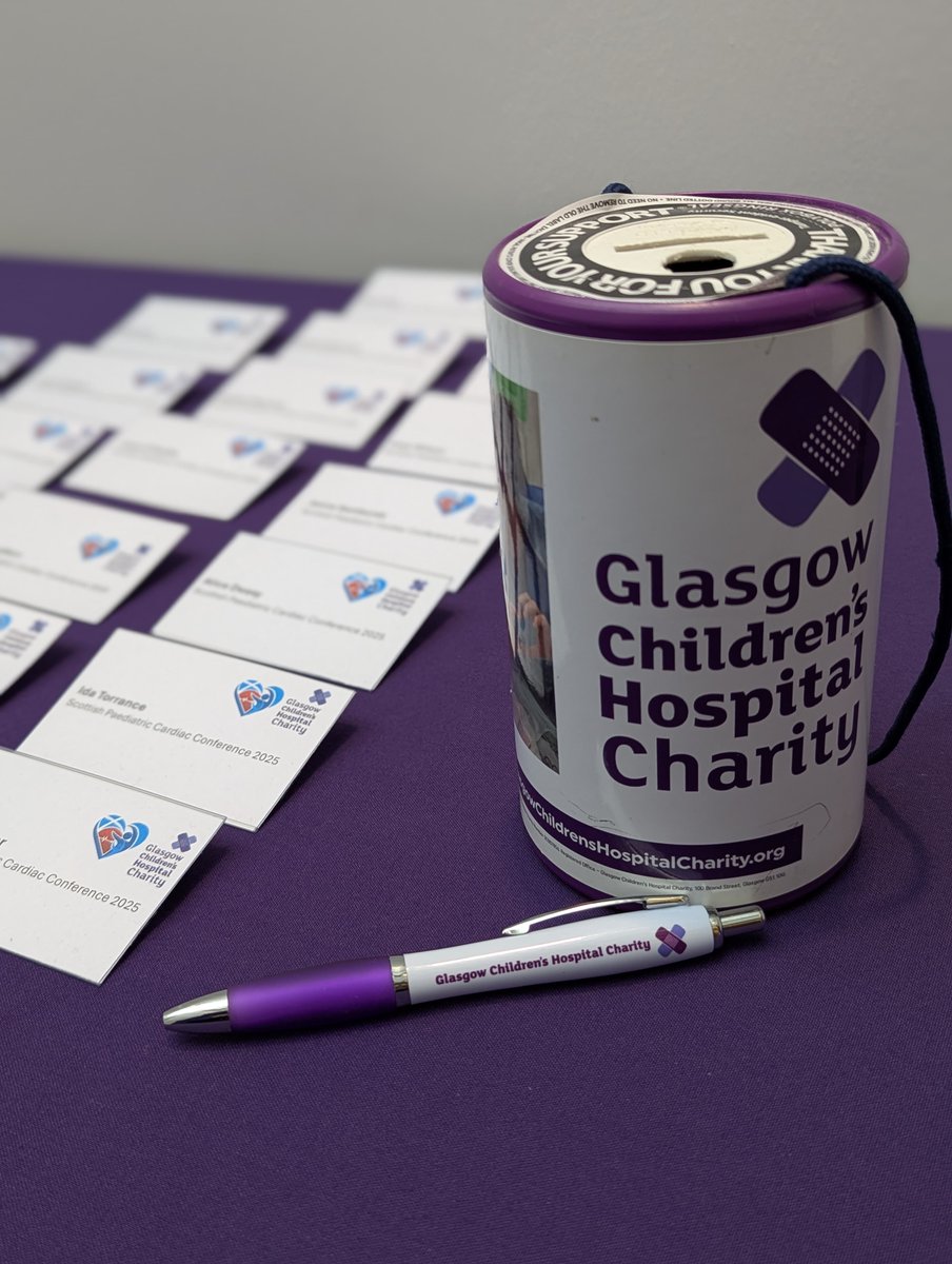 Glasgow Children's Hospital Charity were delighted to support yesterday's Scottish Paediatric Cardiac Conference. 🫀

We helped to facilitate the conference's set up and registration, as well as providing catering and delegate support on the day. 💜